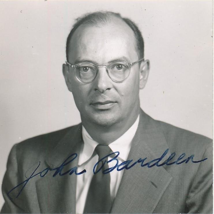 John Bardeen-Vintage Signed Photo (Nobel Prize Winner Twice) (1 of 1)