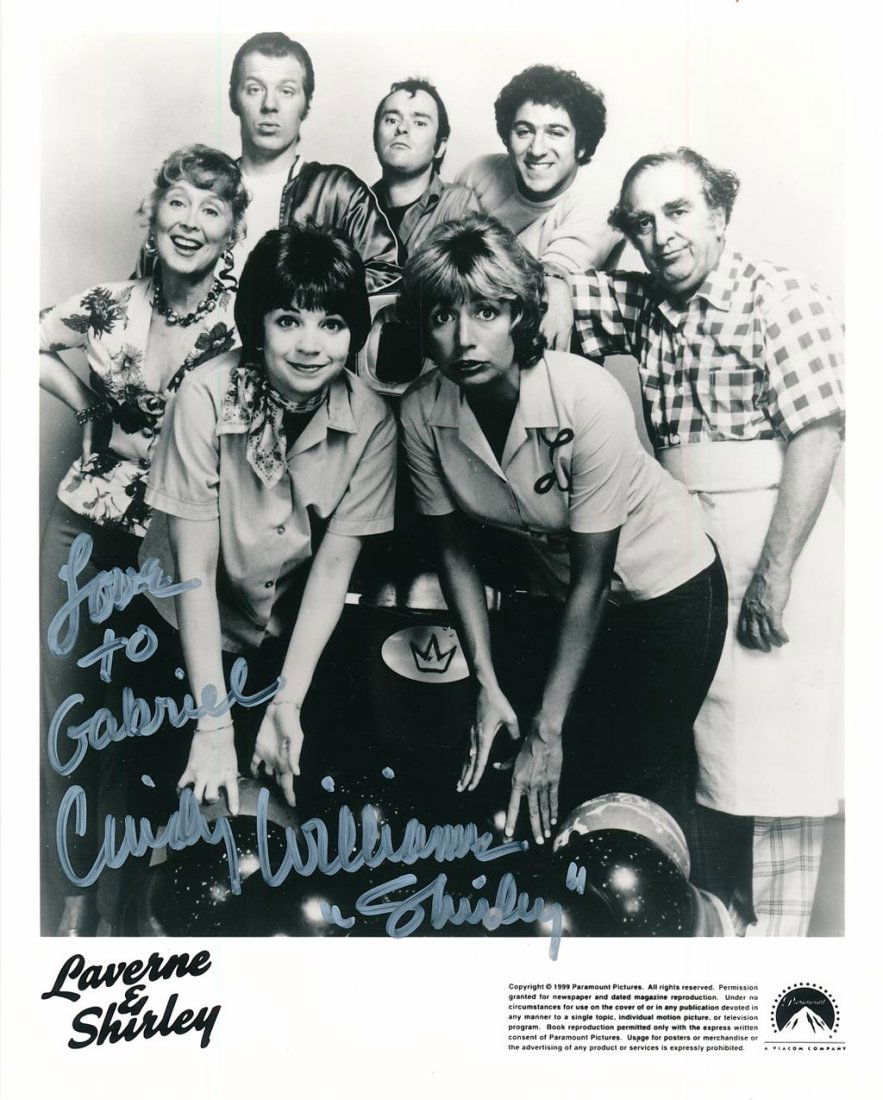 Cindy Williams-Signed Photograph "Laverne & Shirley" (1 of 1)