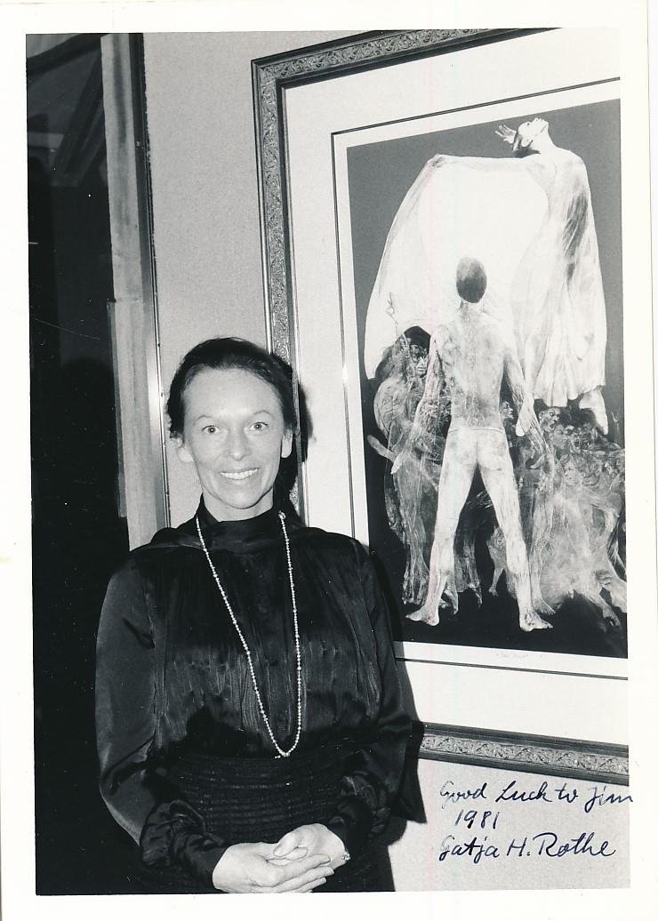 Gatja Helgart Rothe-Vintage Signed Photograph (Artist) (1 of 1)