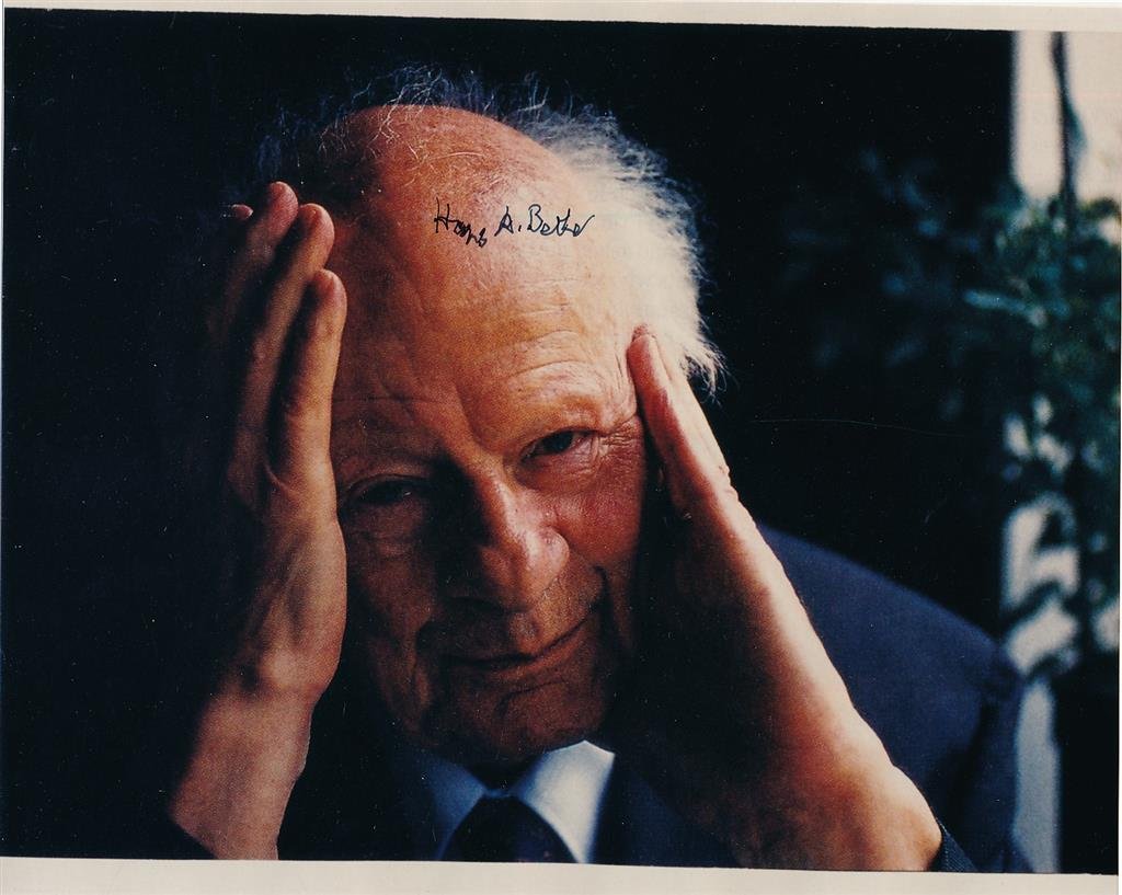 Hans Bethe-Signed Photograph (Nobel Prize 1967) (1 of 1)