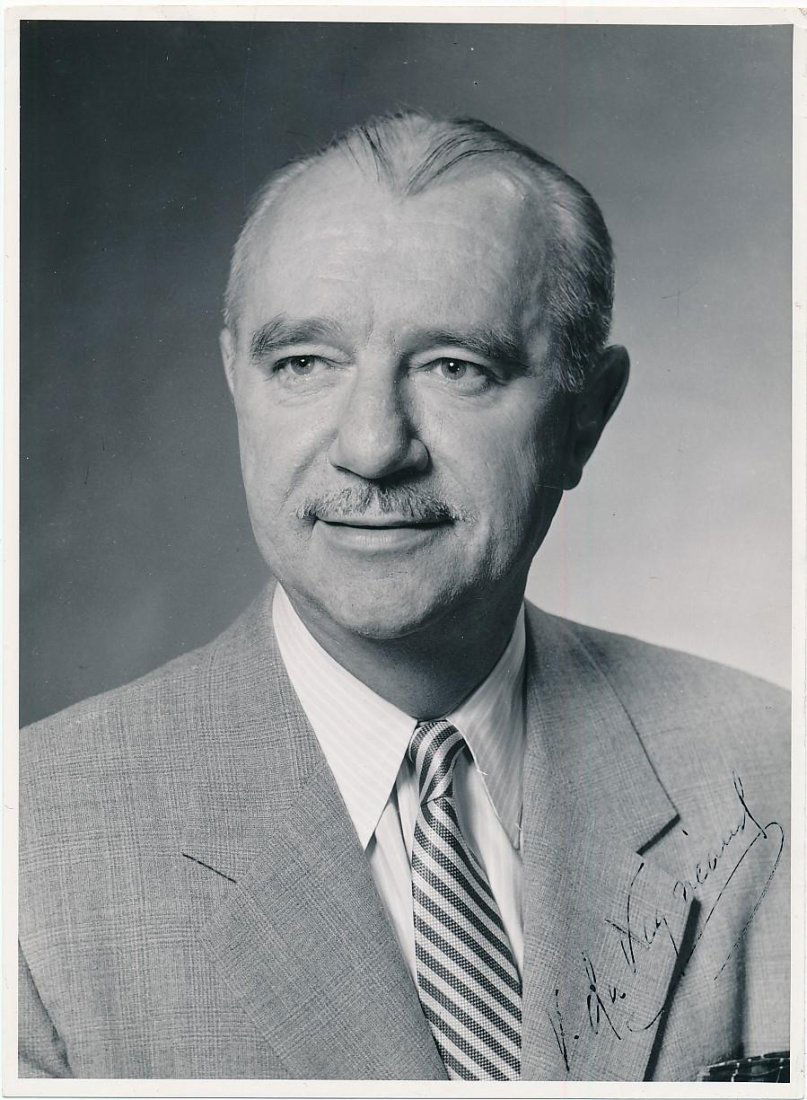 Vincent du Vigneaud-Vintage Signed Photograph (Nobel Prize 1955) (1 of 1)