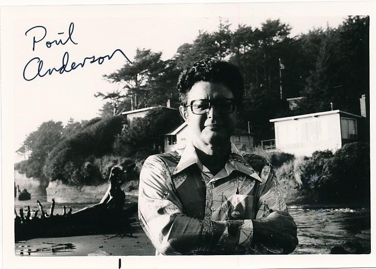Poul Anderson-Signed Vintage Photograph (Writer) (1 of 1)