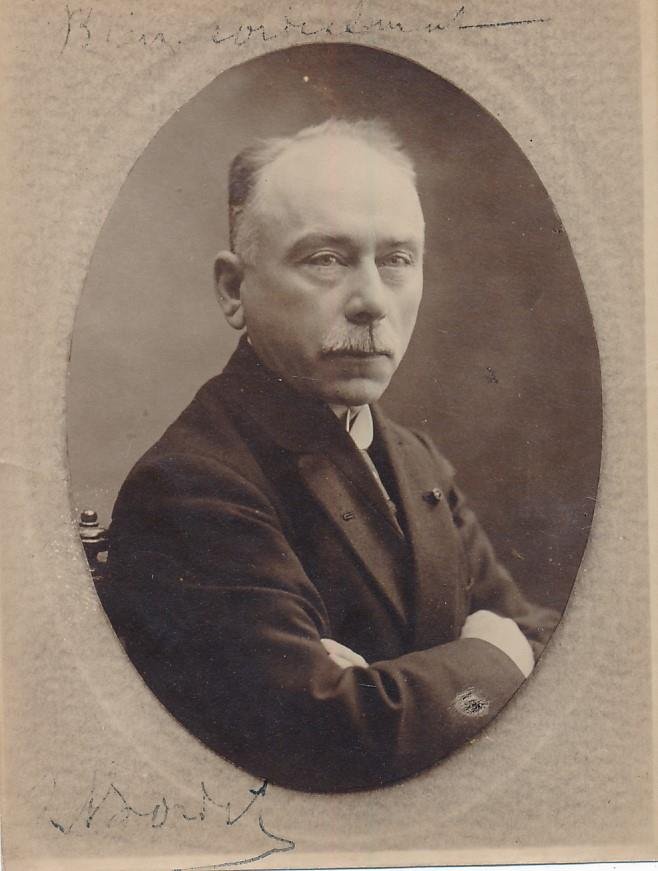 Jules Bordet-RARE Vintage Signed Photograph (Nobel Prize 1919) (1 of 1)