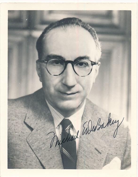 Michael DeBakey- Vintage Signed Photograph (Famed Cardiovascular Innovator) (1 of 1)
