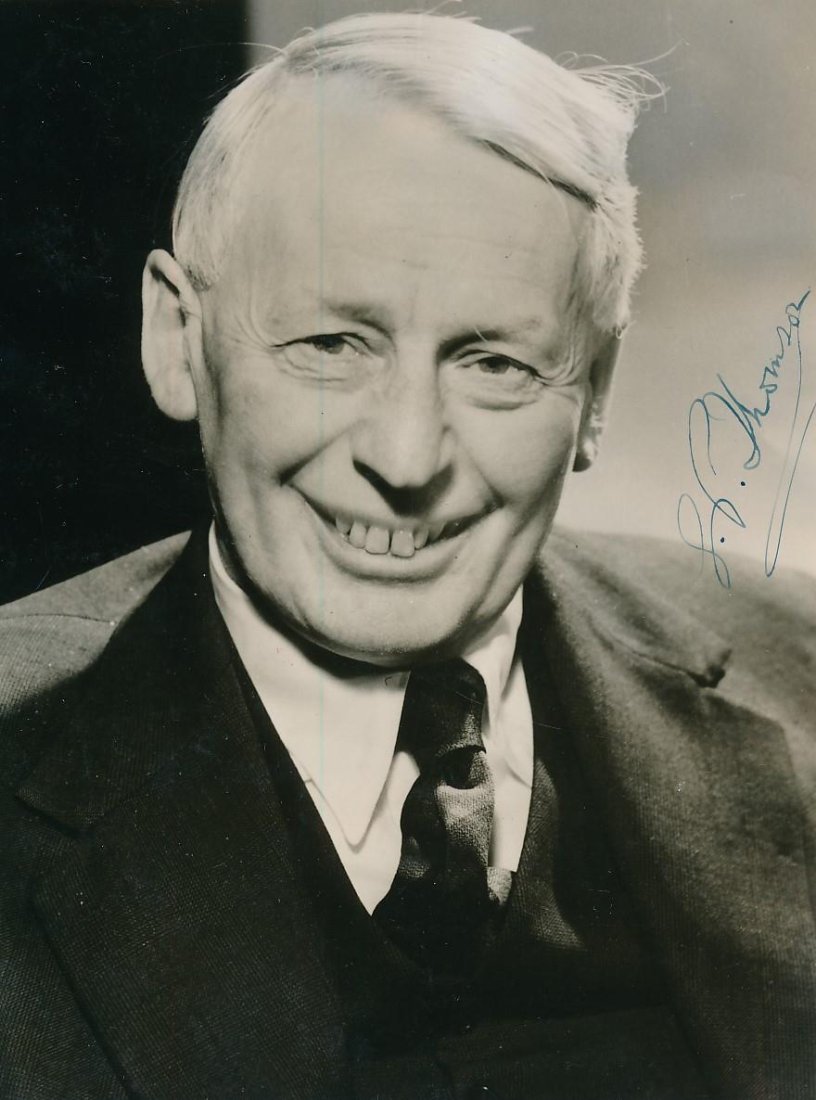 Sir George Paget Thomson-Vintage Signed Photograph (Nobel Prize 1937) (1 of 1)