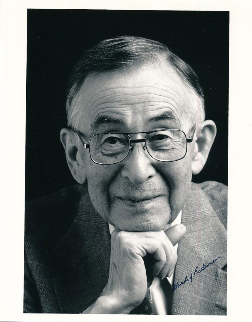Charles J. Pedersen - Signed Vintage Photograph (Nobel Prize 1987) (1 of 1)