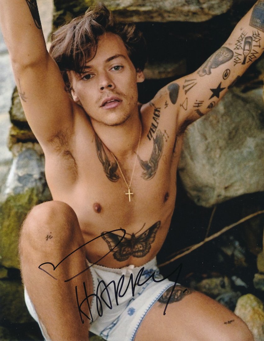 Harry Styles-Signed Photograph MINT (1 of 1)