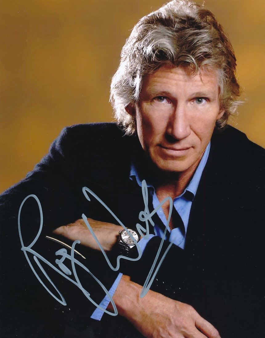 Roger Waters-Signed Color Photograph (Pink Floyd" (1 of 1)