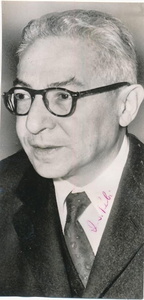 Isidor Isaac Rabi Vintage Signed Wire Photograph (nobel Prize 1944)