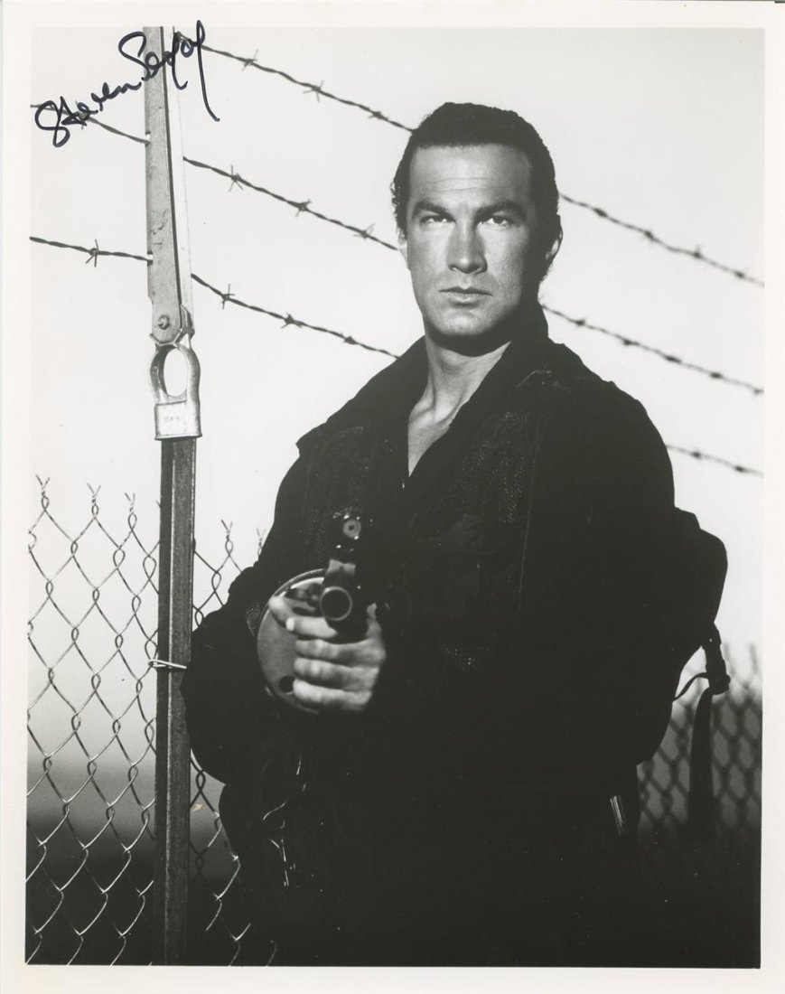 Steven Seagal- Signed Photograph (1 of 1)