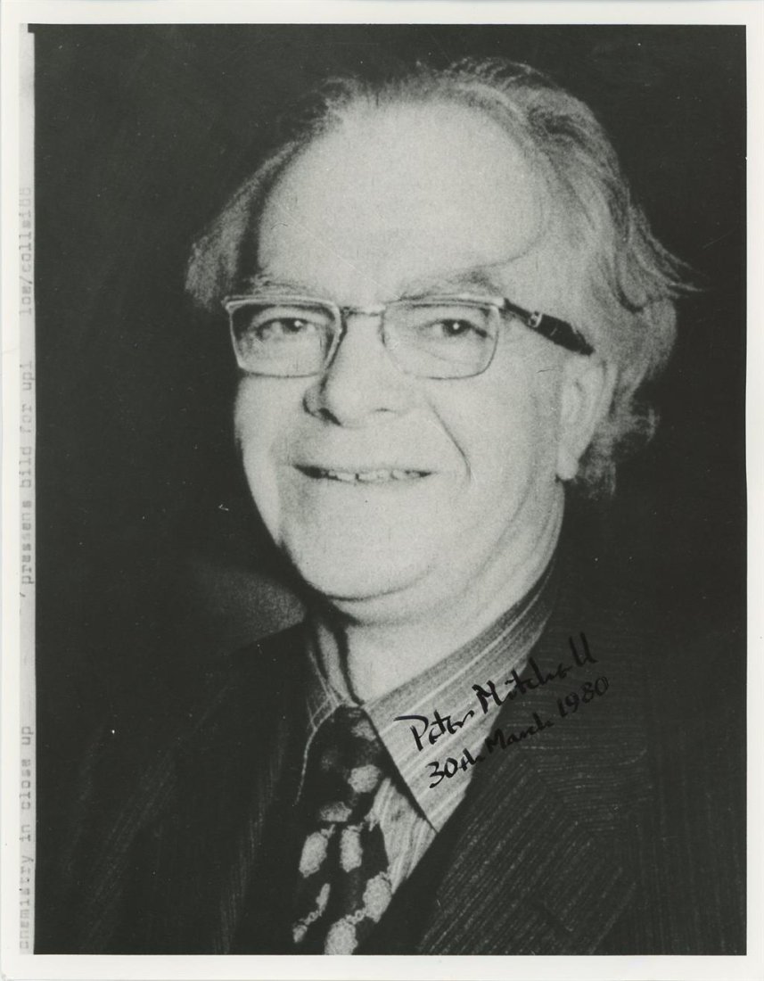 Peter D. Mitchell-Vintage Signed Photograph (Nobel Prize 1978) (1 of 1)