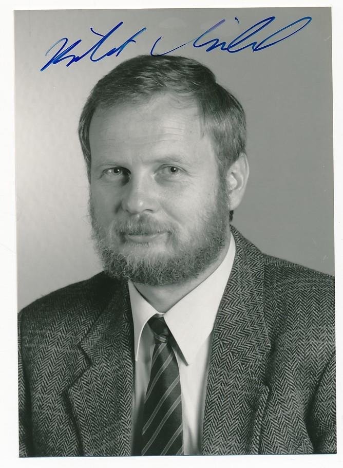 Hartmut Michel- Signed Vintage Photograph (Nobel Prize 1988) (1 of 1)