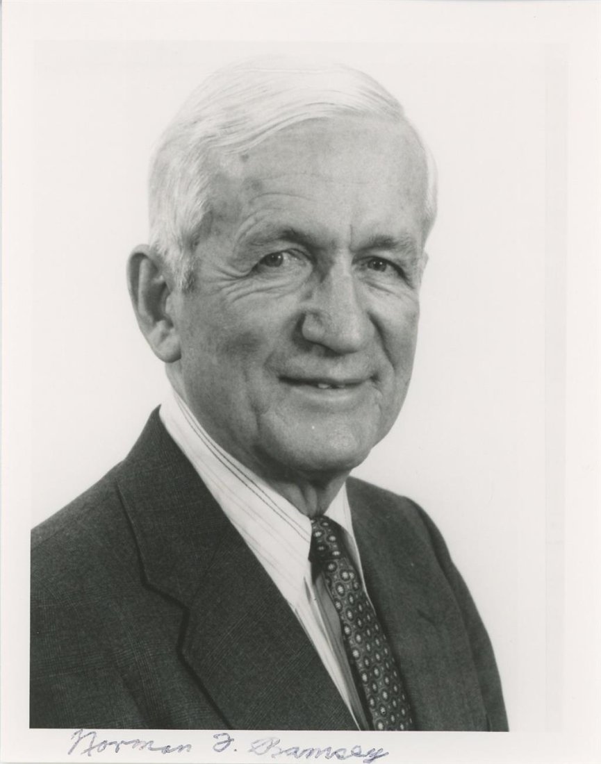 Norman Ramsey Jr- Signed Photograph (Nobel Prize 1989) (1 of 1)