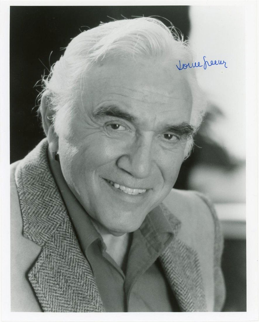 Lorne Greene- Signed Vintage Photograph from "Bonanza" (1 of 1)