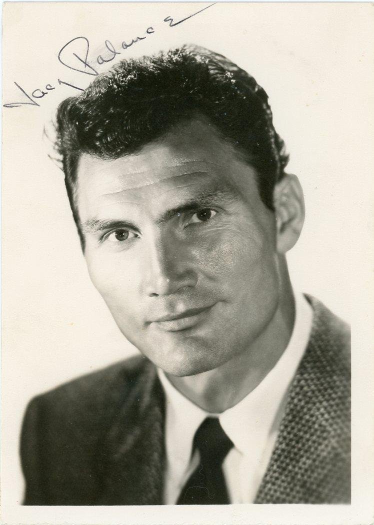 Jack Palance- Signed Vintage Photograph (1 of 1)