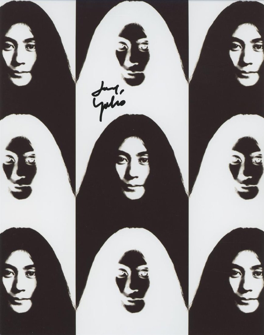 Yoko Ono- Signed Photograph (1 of 1)
