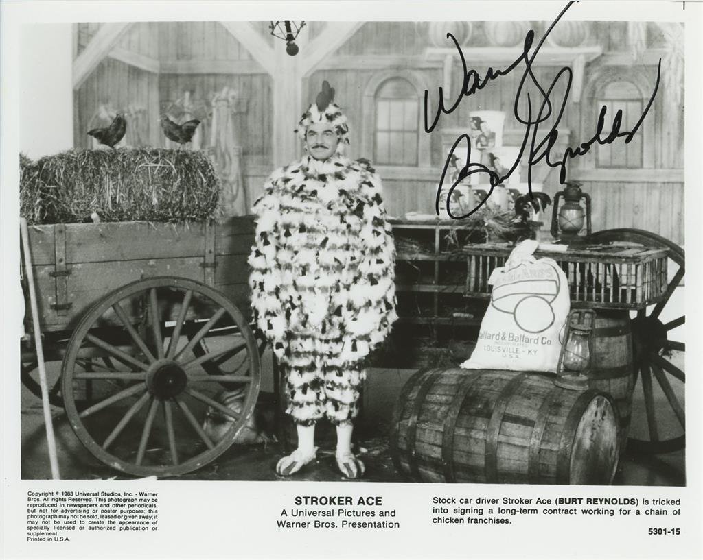 Burt Reynolds- Signed Vintage Photograph from Stroker Ace" (1 of 1)