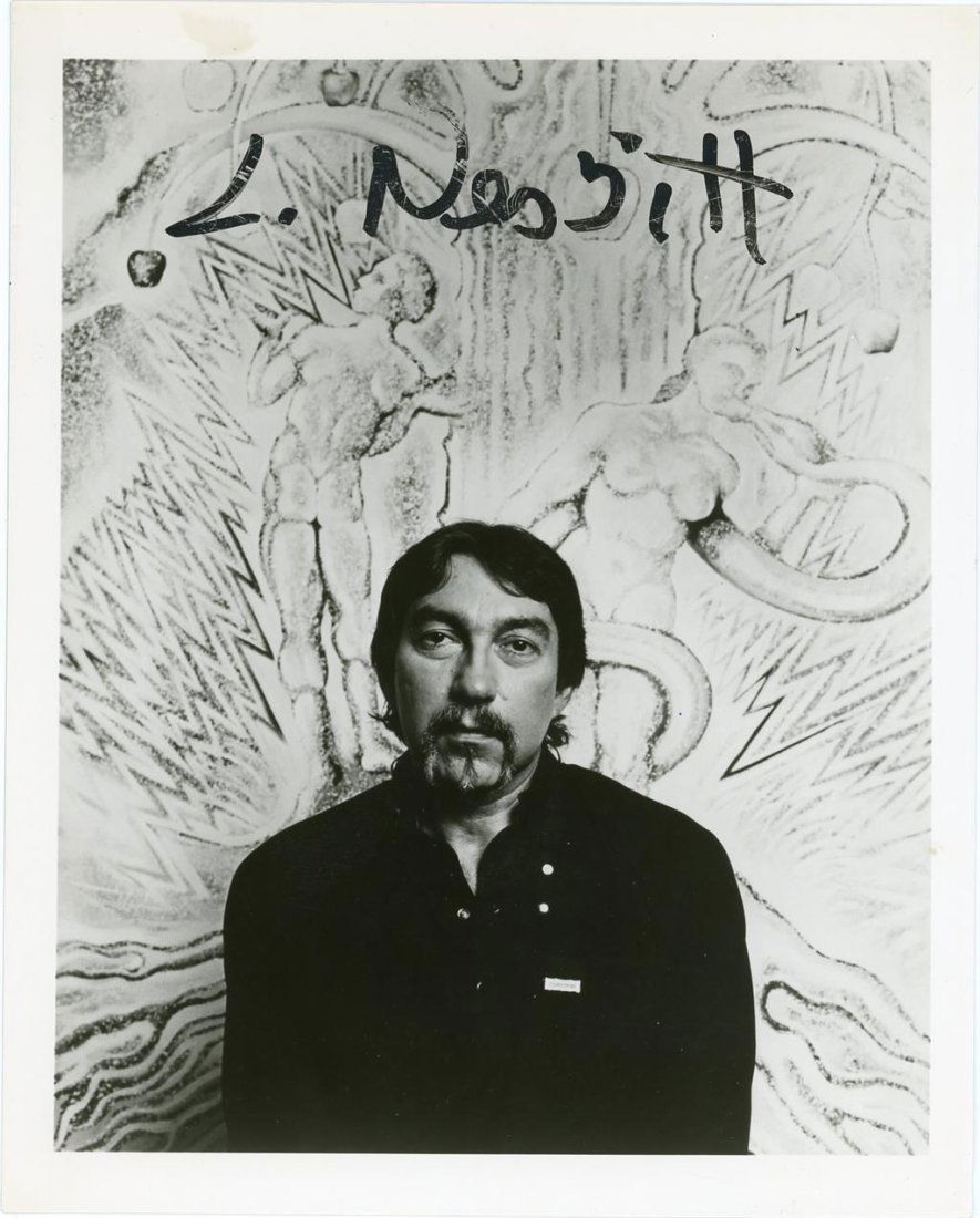 Lowell Nesbitt-Vintage Signed Photograph (Apollo 9 & 13 Artist) (1 of 1)