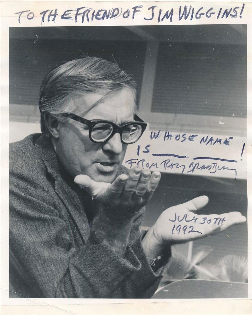 Ray Bradbury- Vintage Signed Photograph (1 of 1)