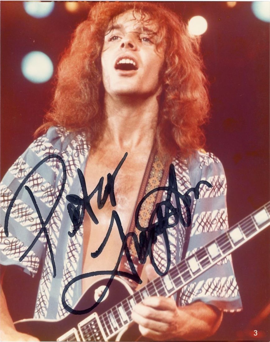 Peter Frampton - Signed Vintage Photograph (1 of 1)