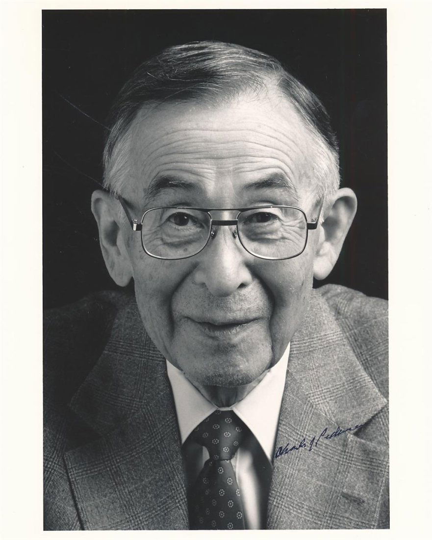 Charles J. Pedersen-Vintage Signed Photograph (Nobel Prize 1987) (1 of 1)