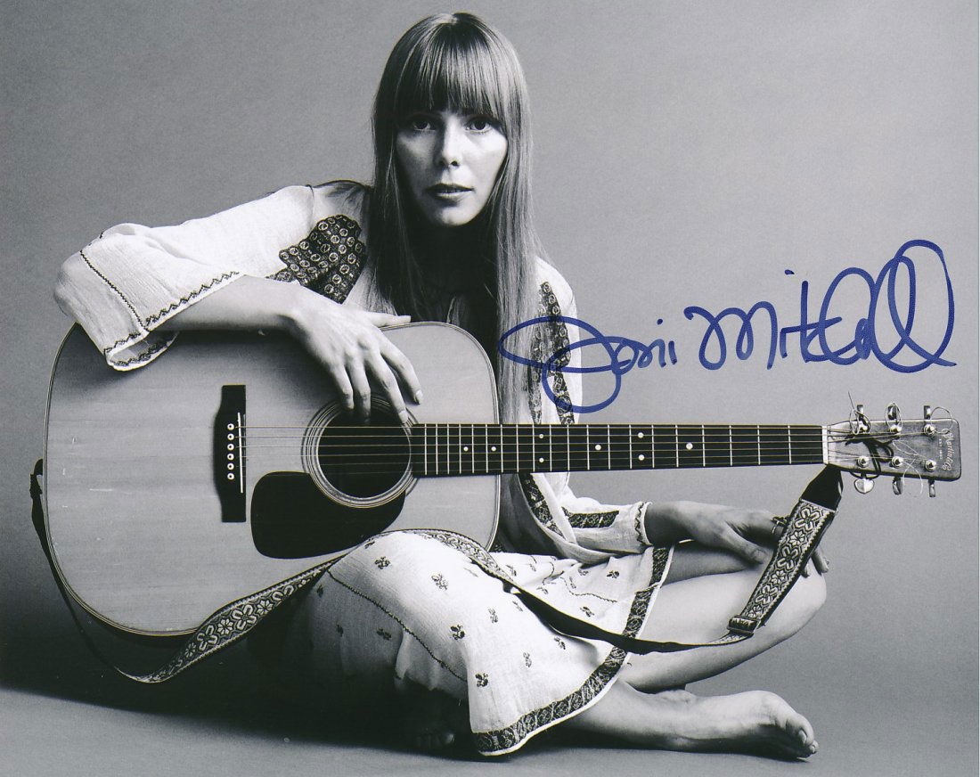 Joni Mitchell-Signed Photograph (1 of 1)