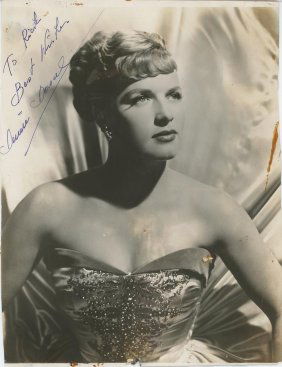 Denise Darcel- Signed Vintage Photograph