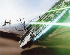 J.J. Abrams - Signed Color Photograph from "Star Wars" MINT