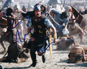 Christian Bale-Signed Photograph from "Exodus: Gods and Kings"