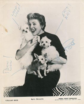 Lillian Roth- Signed Vintage Photograph