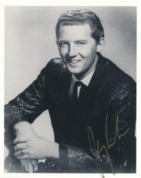 Jerry Lee Lewis-Signed Vintage Photograph