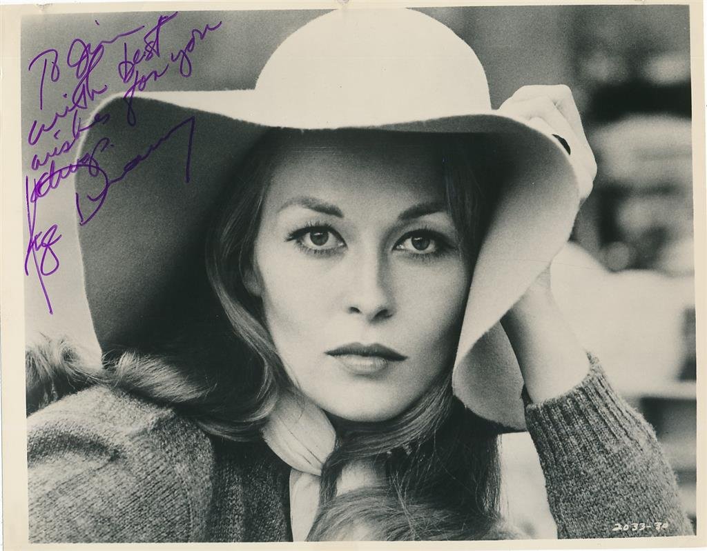 Faye Dunaway- Signed Vintage Photograph (1 of 1)
