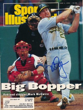Mark McGwire- Signed Sport Illustrated Magazine