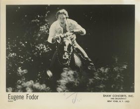 Eugene Fodor- Signed Vintage Photograph (Classical Violinist)