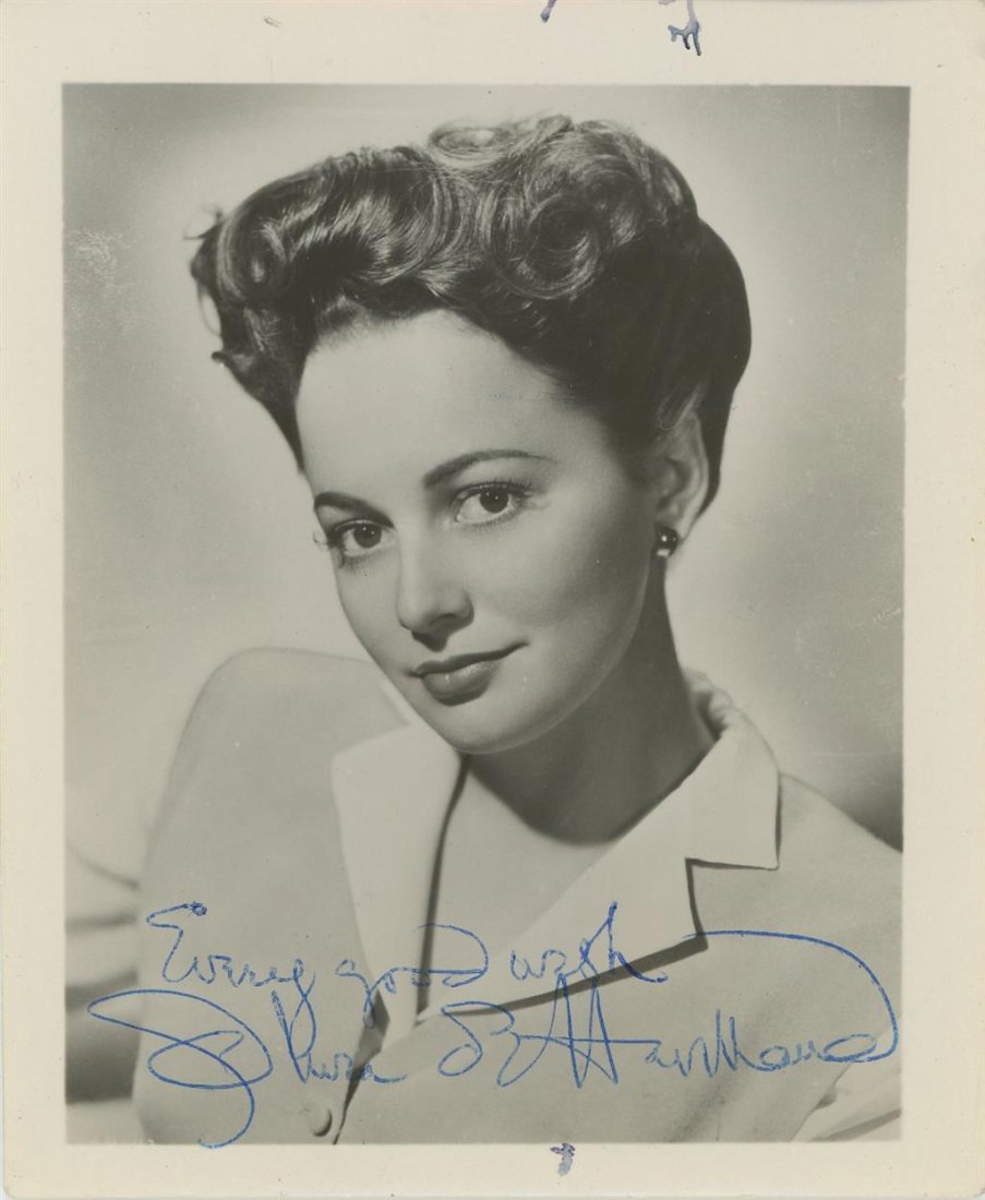 Olivia de Havilland- Signed Vintage Photograph (1 of 1)