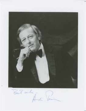 Andre Previn- Signed Photograph (Pianist/Composer)