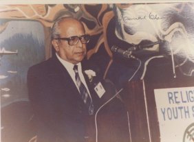 Inamullah Kham- Signed Vintage Photograph (Muslim Activist/Templeton Prize)