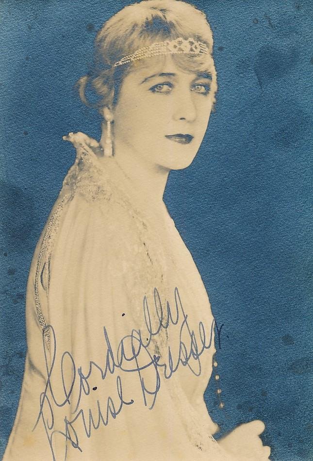 Louise Dresser- Vintage Sepia Signed Photograph (1 of 1)