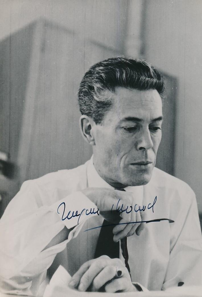 Jacques Monod-Vintage Signed Photograph (Nobel Prize 1965) (1 of 1)