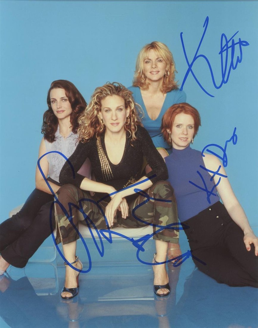 "Sex and the City" Cast Signed Photograph by all 4 Stars (1 of 1)
