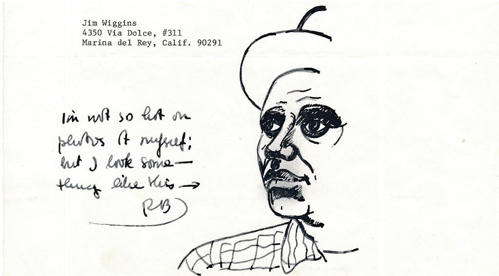 Romare Bearden-ANS with Sketch (Famous Artist/Collagist) (1 of 1)