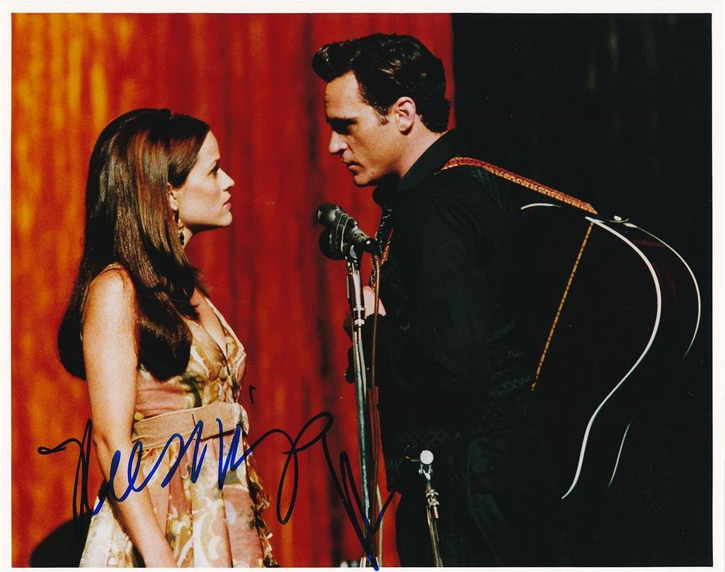 Joaquin Phoenix & Reese Witherspoon- Signed Color Photograph from "Walk The Line" (1 of 1)