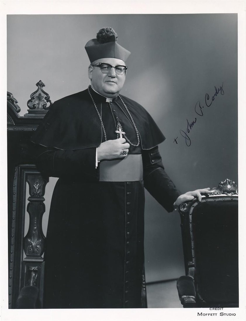 Cardinal John Cody- Signed Vintage Photograph (Archbishop of Chicago & New Orleans) (1 of 1)
