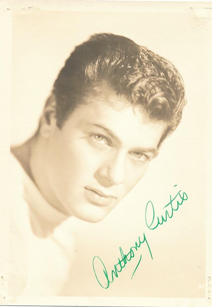 Tony Curtis- Signed Vintage Photograph (1 of 1)