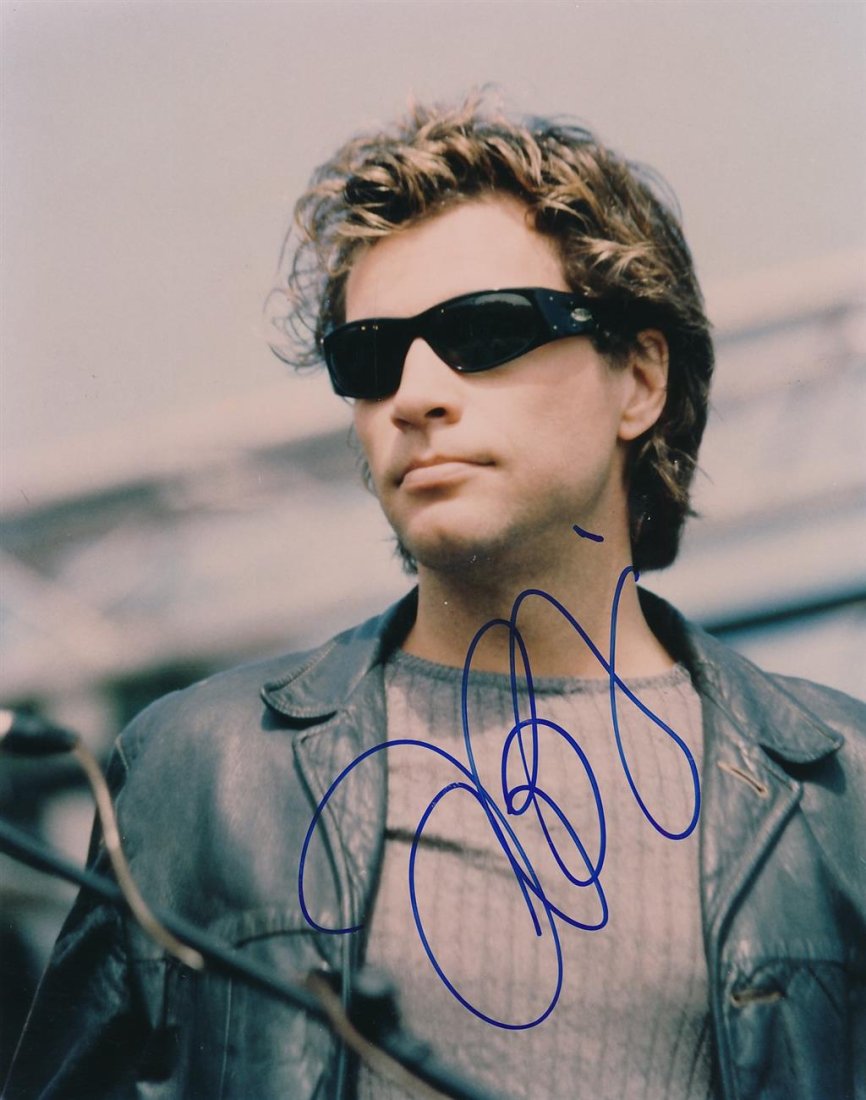 Jon Bon Jovi- Signed Color Photograph (1 of 1)