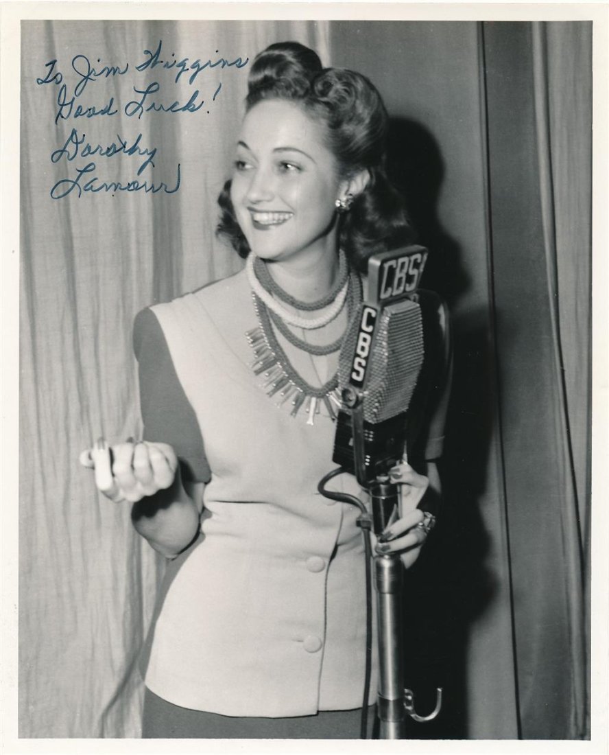 Dorothy Lamour-STUNNING Signed Vintage Photograph (1 of 1)