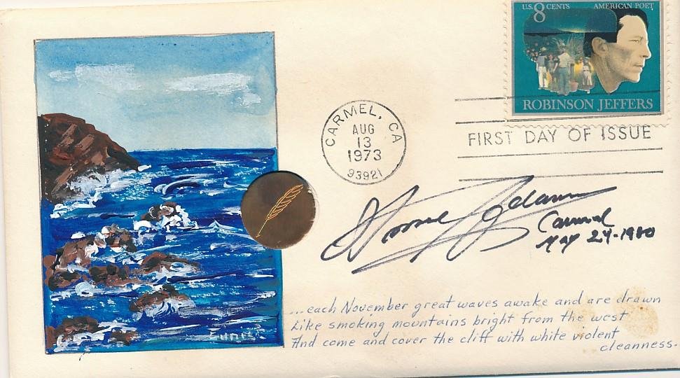 Ansel Adams-Signed First Day Cover w/Coin (1 of 1)