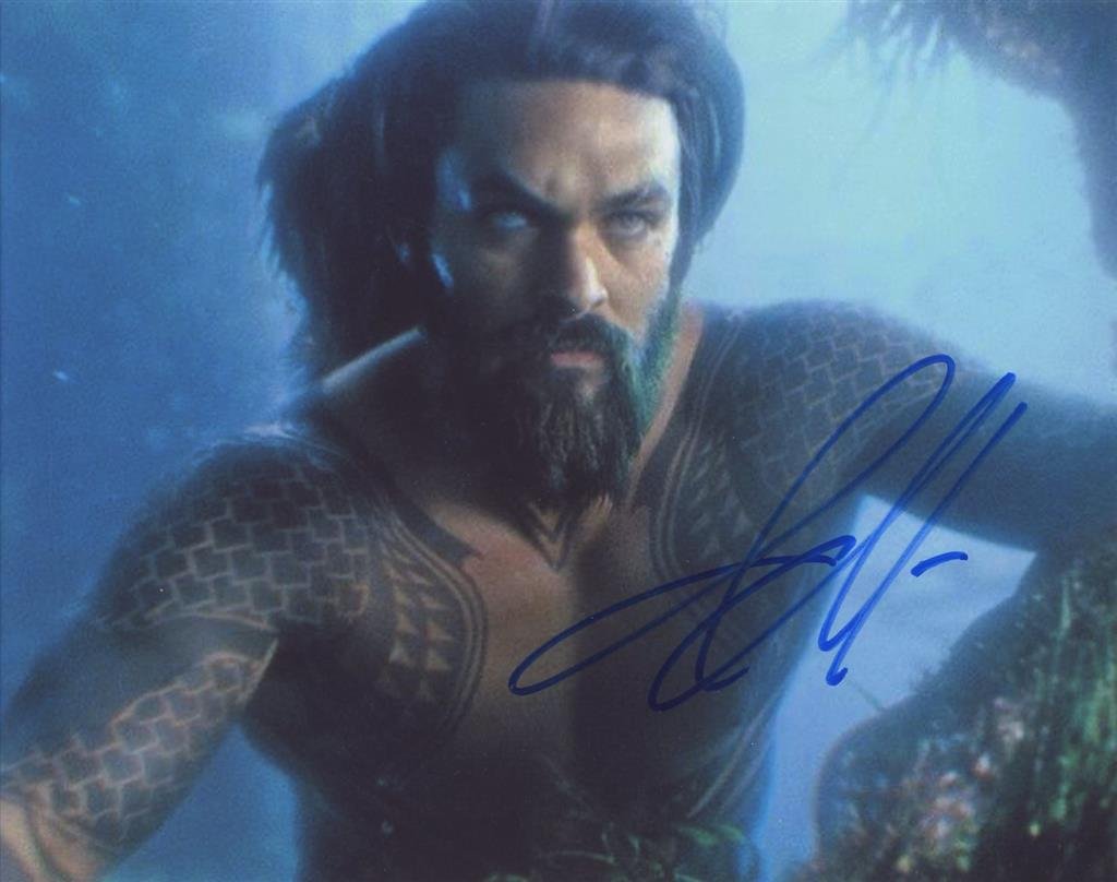 Jason Momoa- Signed Photograph from "Aquaman" (1 of 1)