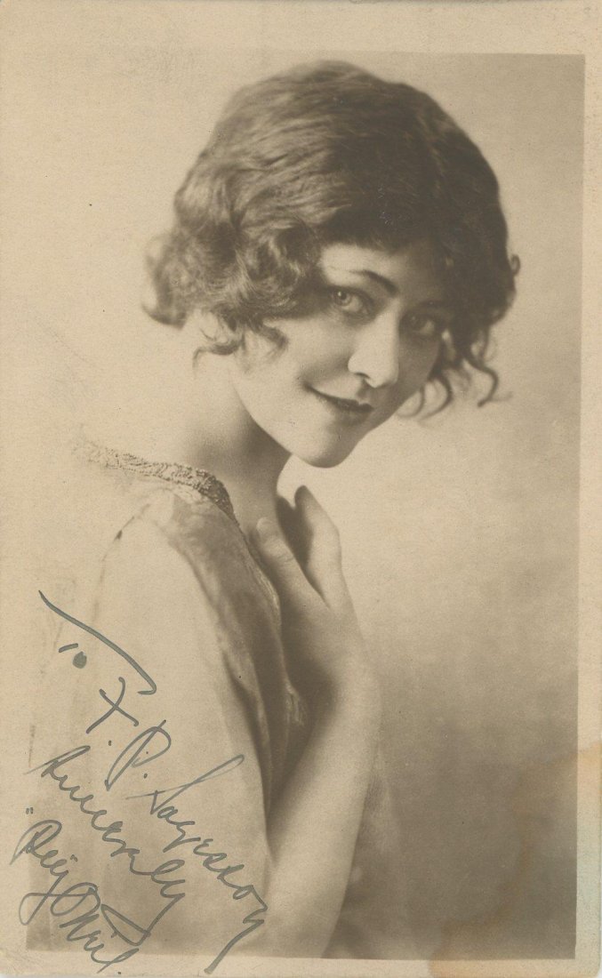 Sally O'Neil- Signed Vintage Picture Postcard (1 of 1)