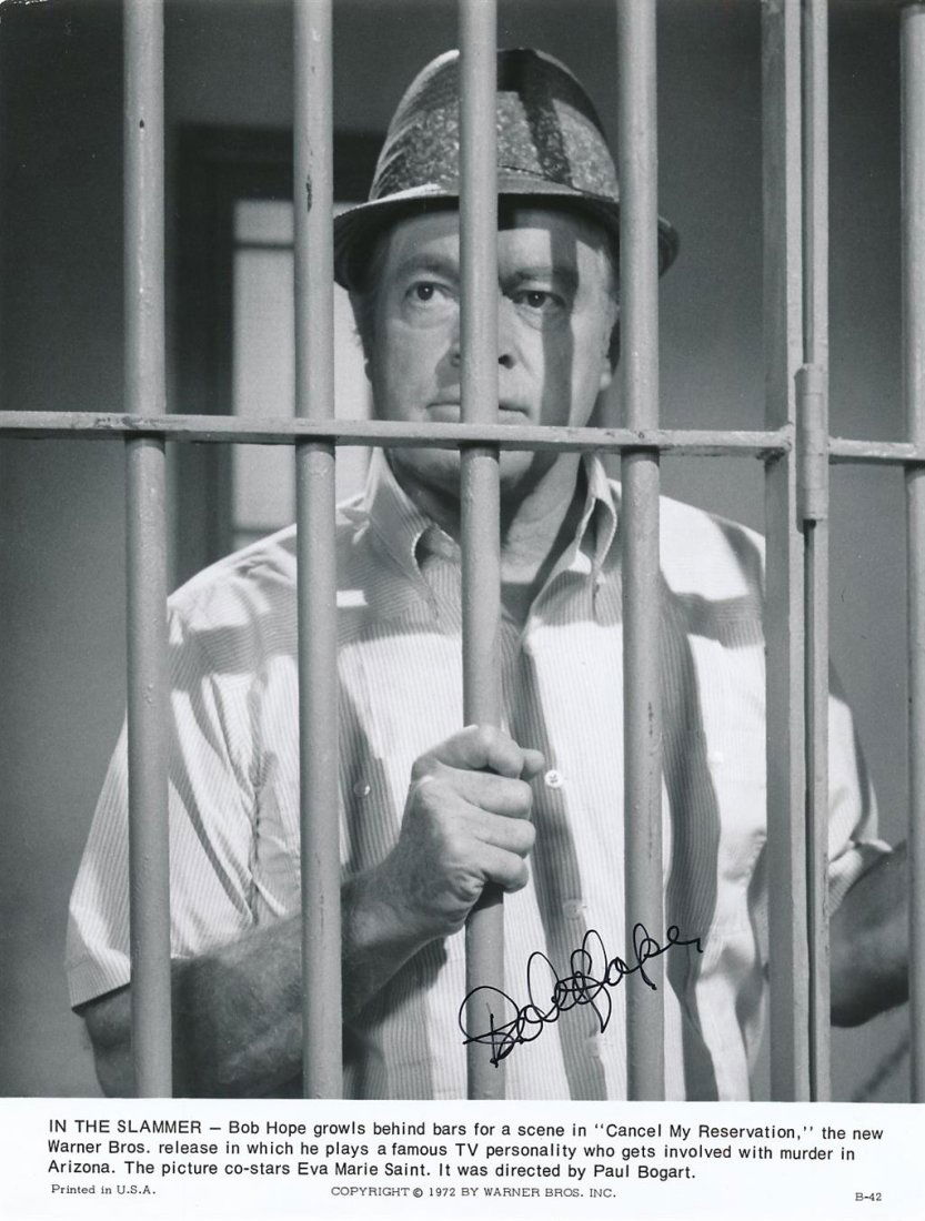 Bob Hope- Signed Vintage Photograph from "Cancel my Reservation" (1 of 1)
